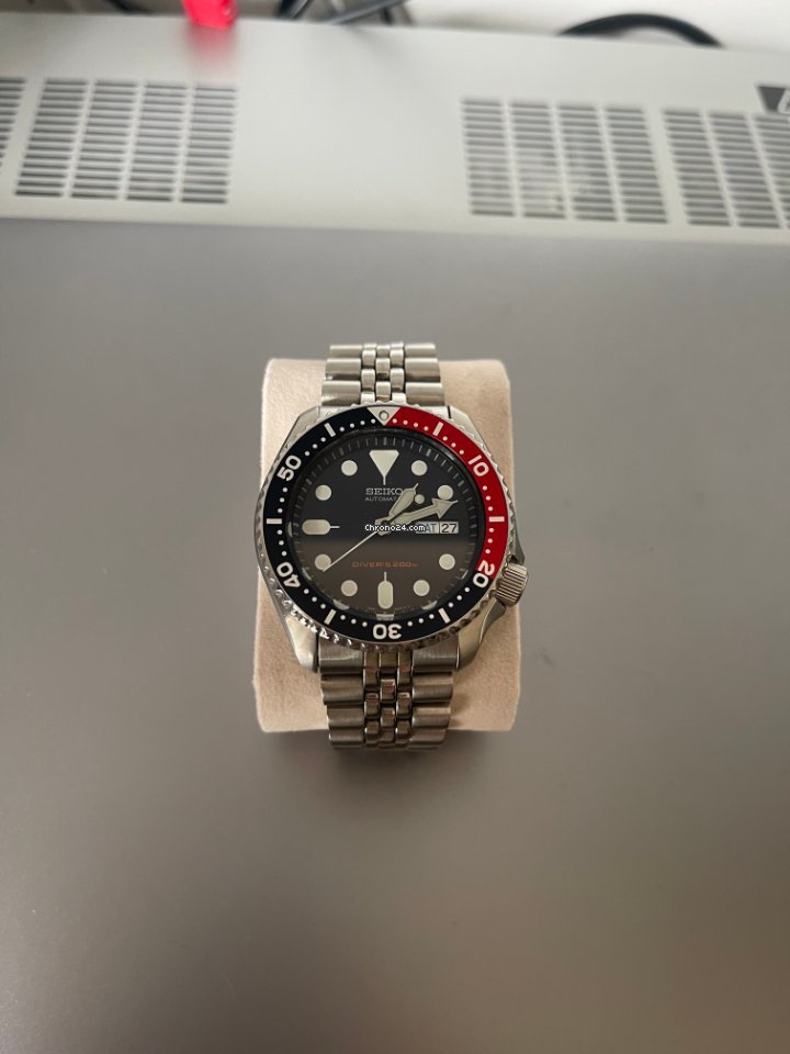 Seiko Mens watch Unisex Automatic Steel SKX007K2 Replica 4