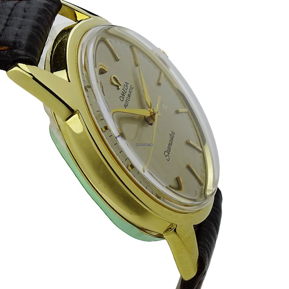Omega Seamaster Mens watch Unisex Automatic Yellow gold 14704-2 Replica 4