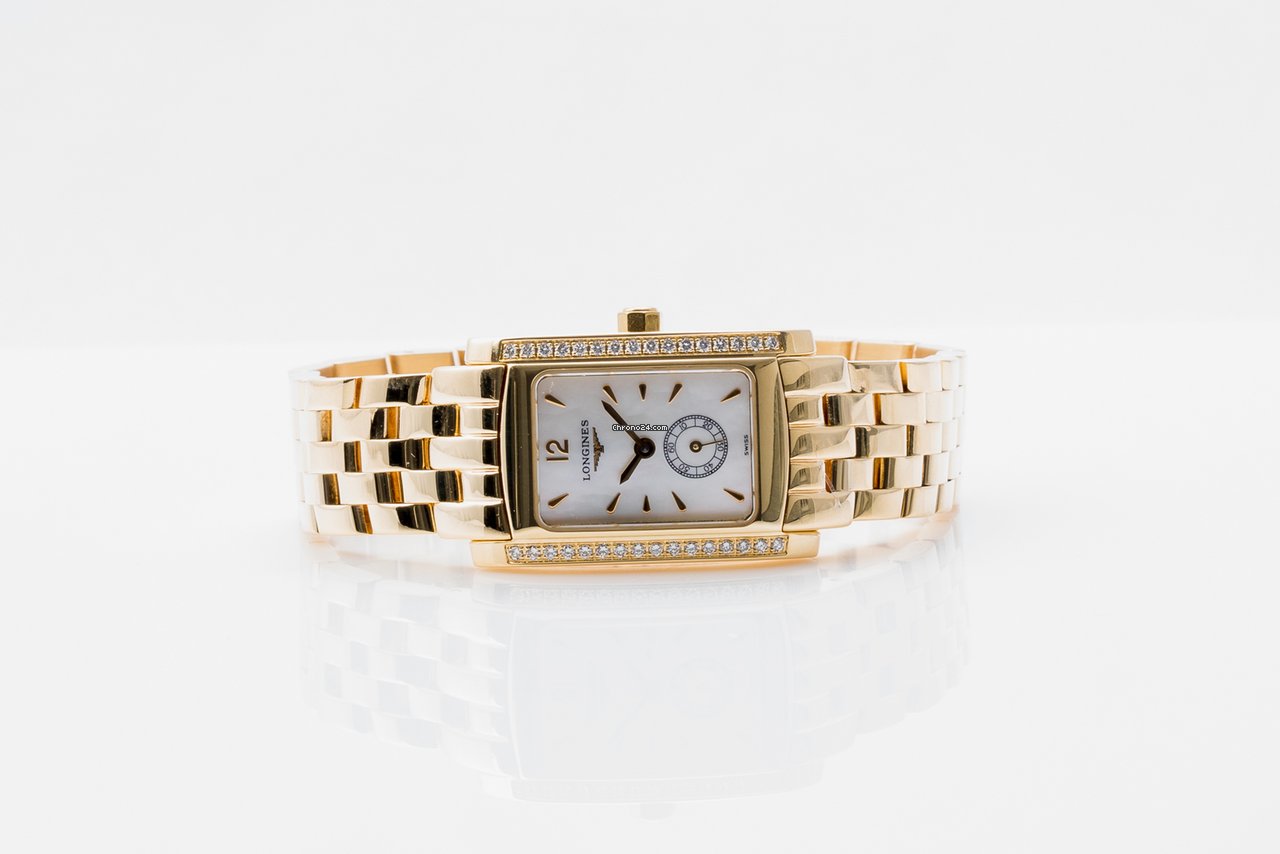 IMG_9081 Longines DolceVita Womens watch Quartz Yellow gold L5.155.7.16.6 Replica 4