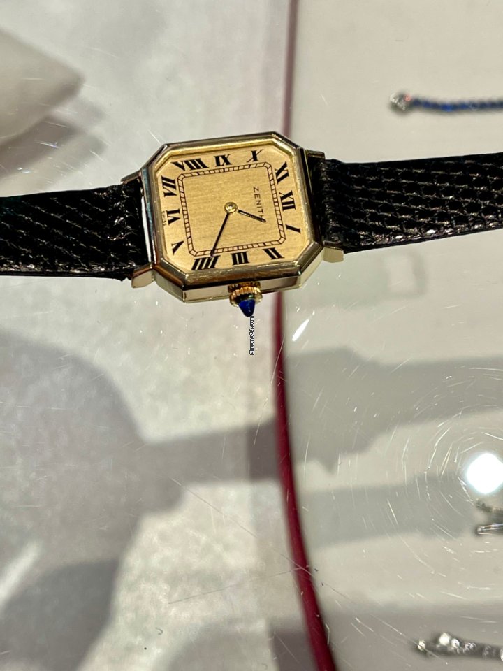 IMG_9081 Zenith Womens watch Manual winding Yellow gold 02797508 Replica 4