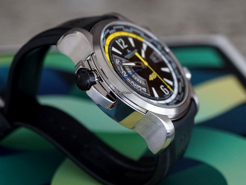 IMG_9081 Jaeger-LeCoultre Master Compressor Extreme W-Alarm Mens watch Unisex Automatic Titanium 150.T.42 Replica 4