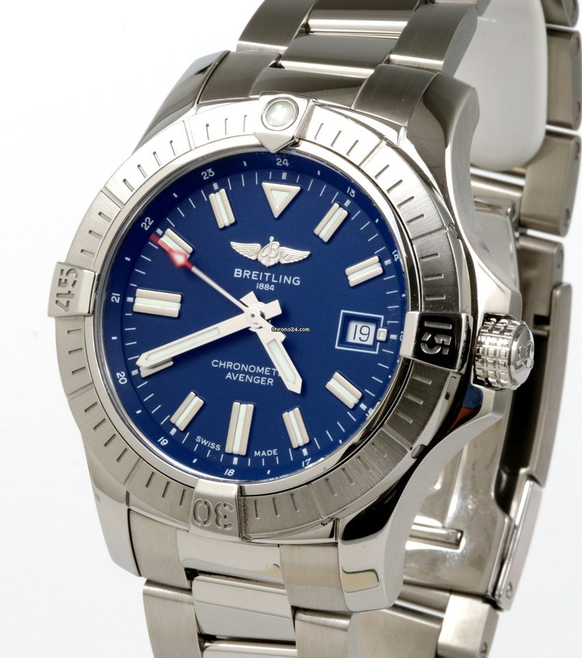 IMG_9081 Breitling Avenger Mens watch Unisex Automatic Steel A17318101C1A1 Replica 4