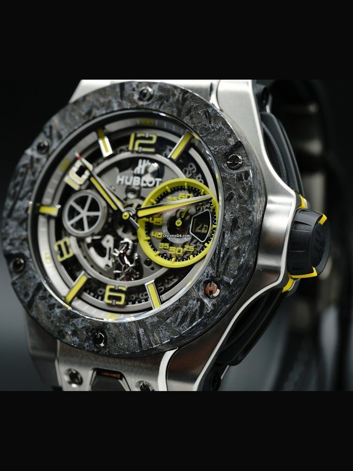 IMG_9081 Hublot Big Bang Ferrari Mens watch Unisex Automatic Platinum 402.TQ.0129.VR Replica 4
