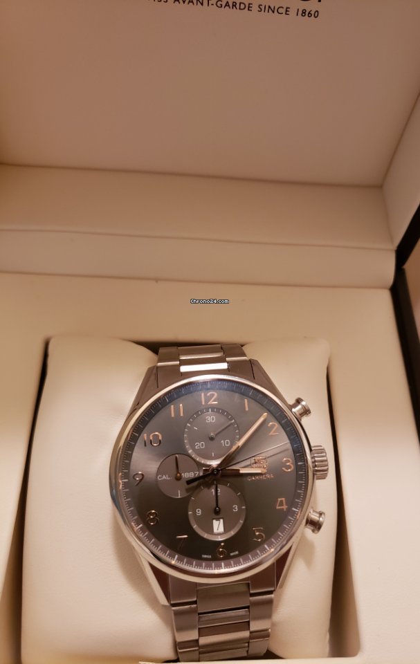 IMG_9081 TAG Heuer Carrera Calibre 1887 Mens watch Unisex Automatic Steel CAR2013.BA0799 Replica 4