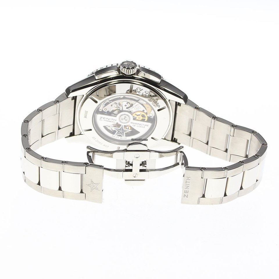 Zenith El Primero Stratos Flyback Mens watch Unisex Automatic Steel 03.2061.405 Replica 4