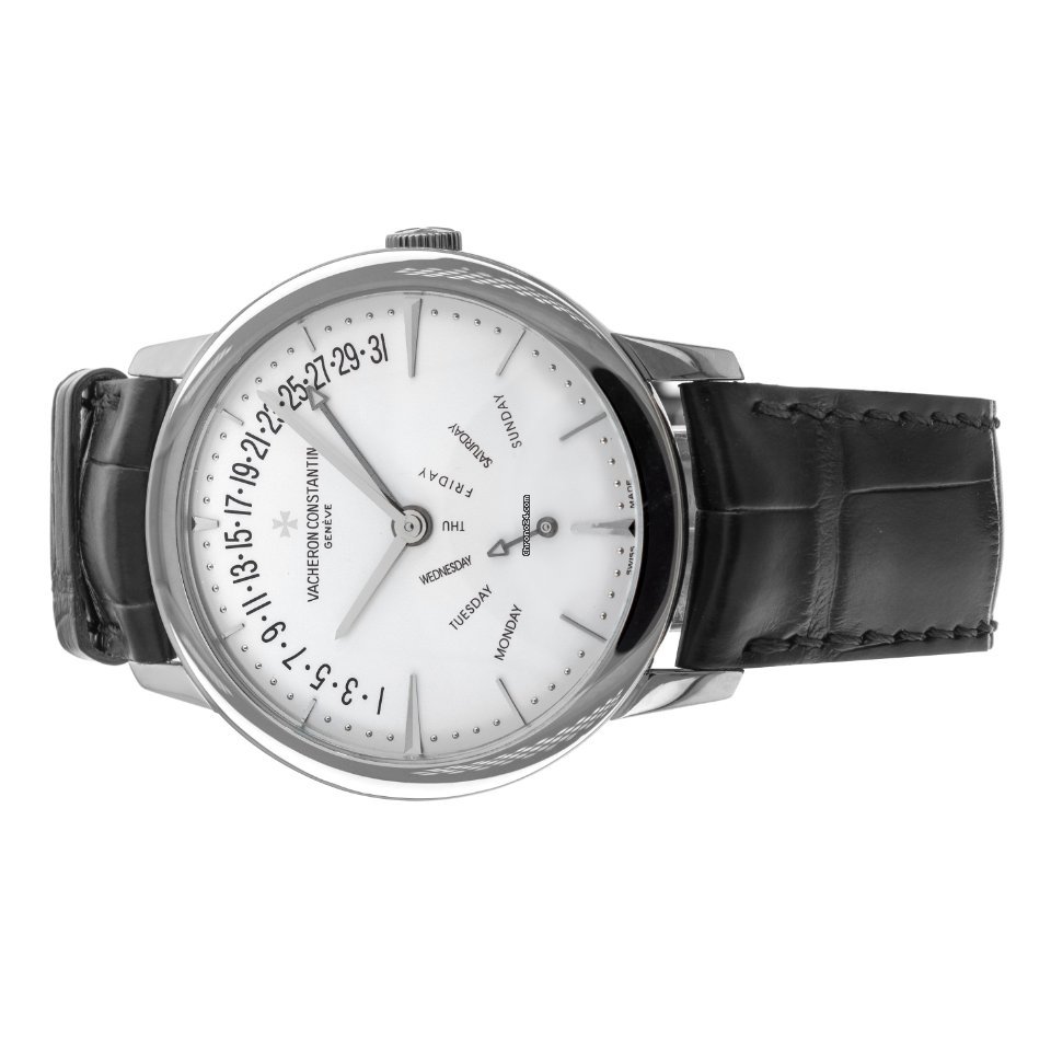 IMG_9081 Vacheron Constantin Patrimony Mens watch Unisex Automatic White gold 86020 Replica 4