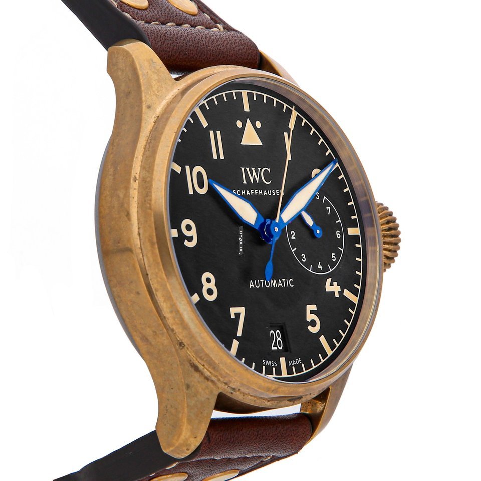 IMG_9081 IWC Big Pilot Mens watch Unisex Automatic Bronze IW5010-05 Replica 4