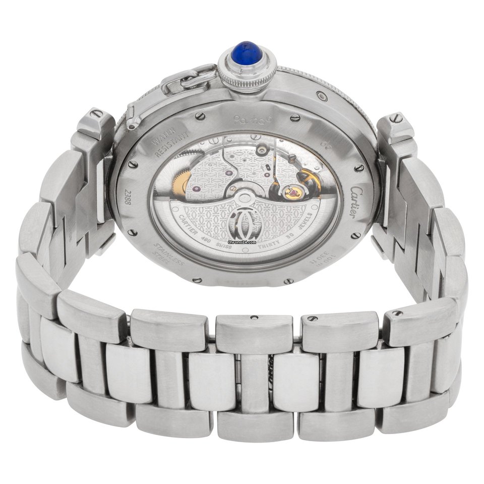 IMG_9081 Cartier Pasha Mens watch Unisex Automatic Steel W31037H3 Replica 4