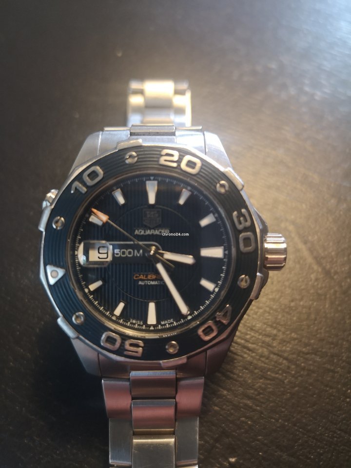 IMG_9081 TAG Heuer Aquaracer 500M Mens watch Unisex Automatic Steel WAJ2112.BA0870 Replica 4