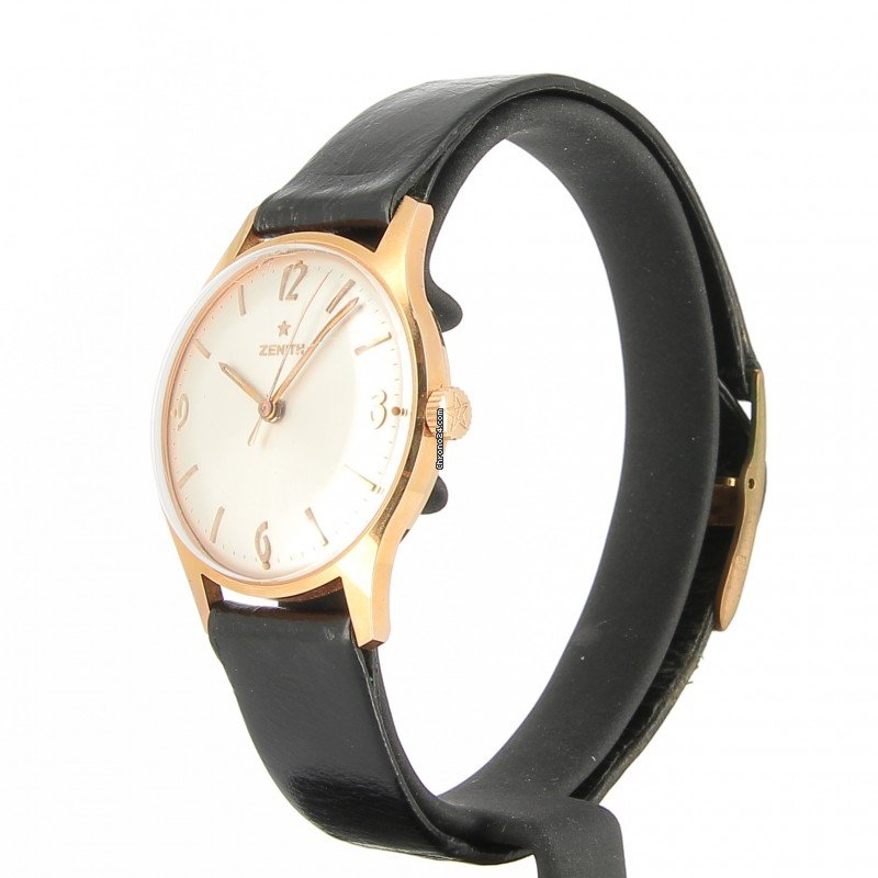 IMG_9081 Zenith Mens watch Unisex Manual winding Yellow gold 020171 Replica 4