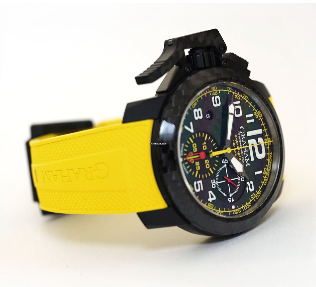 IMG_9081 Graham Chronofighter Oversize Mens watch Unisex Automatic Carbon 2CCBK.B15A.K103K Replica 4