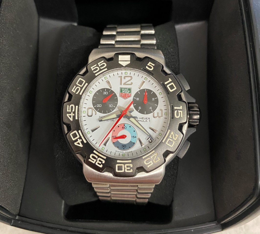IMG_9081 TAG Heuer Formula 1 Quartz Mens watch Unisex Quartz Steel CAC1111-0 Replica 4