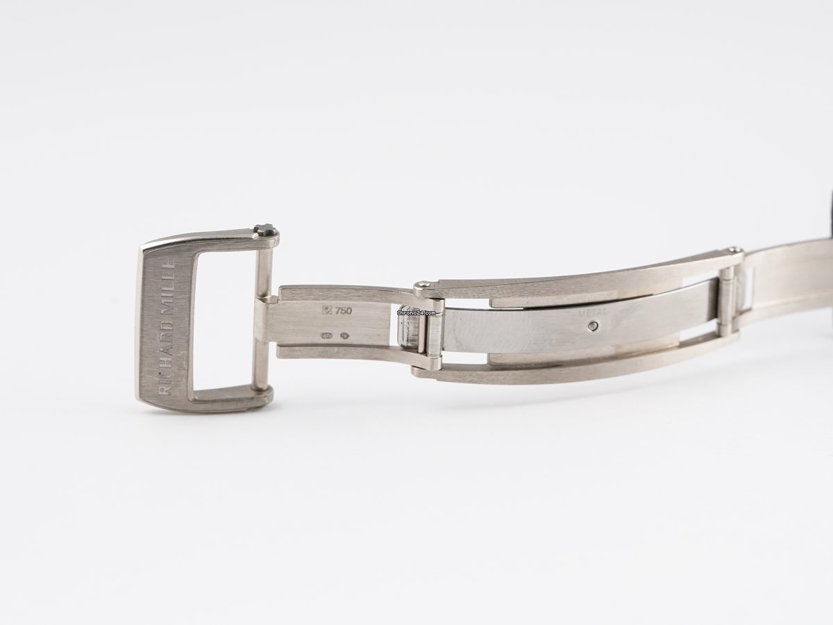 IMG_9081 Richard Mille Mens watch Unisex Manual winding White gold RM 022 Replica 4