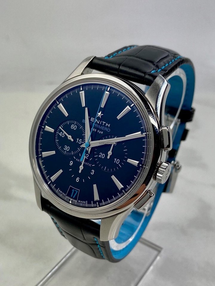 IMG_9081 Zenith Captain Chronograph Mens watch Unisex Automatic Steel 03.2119.400 22.C720 Replica 4