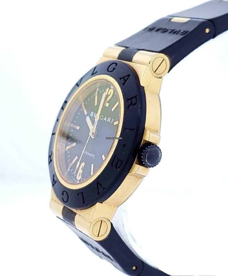 Bulgari Diagono Automatic Yellow gold 38 G Replica 4