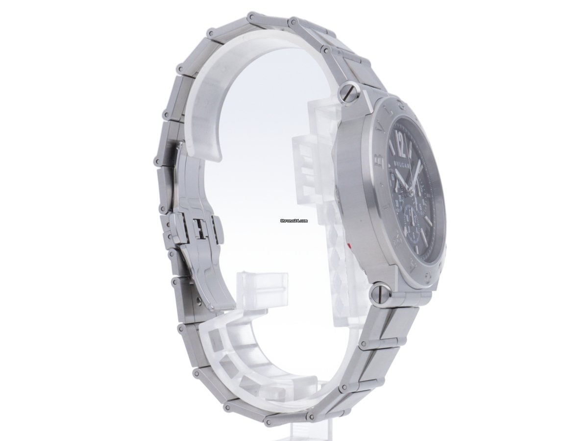 IMG_9081 Bulgari Diagono Mens watch Unisex Automatic Steel DG41BSSDCH Replica 4