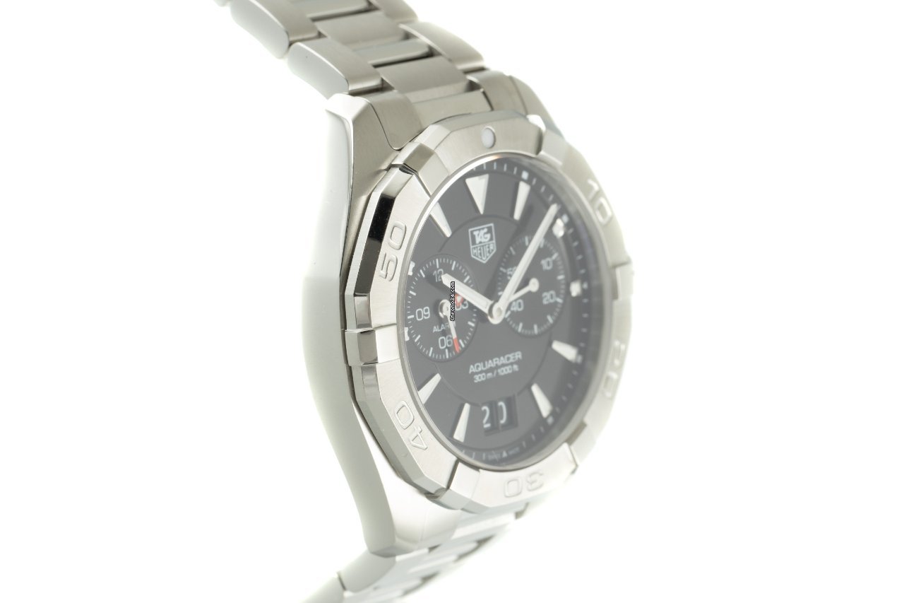 IMG_9081 TAG Heuer Aquaracer 300M Mens watch Unisex Quartz Steel WAY111Z Replica 4