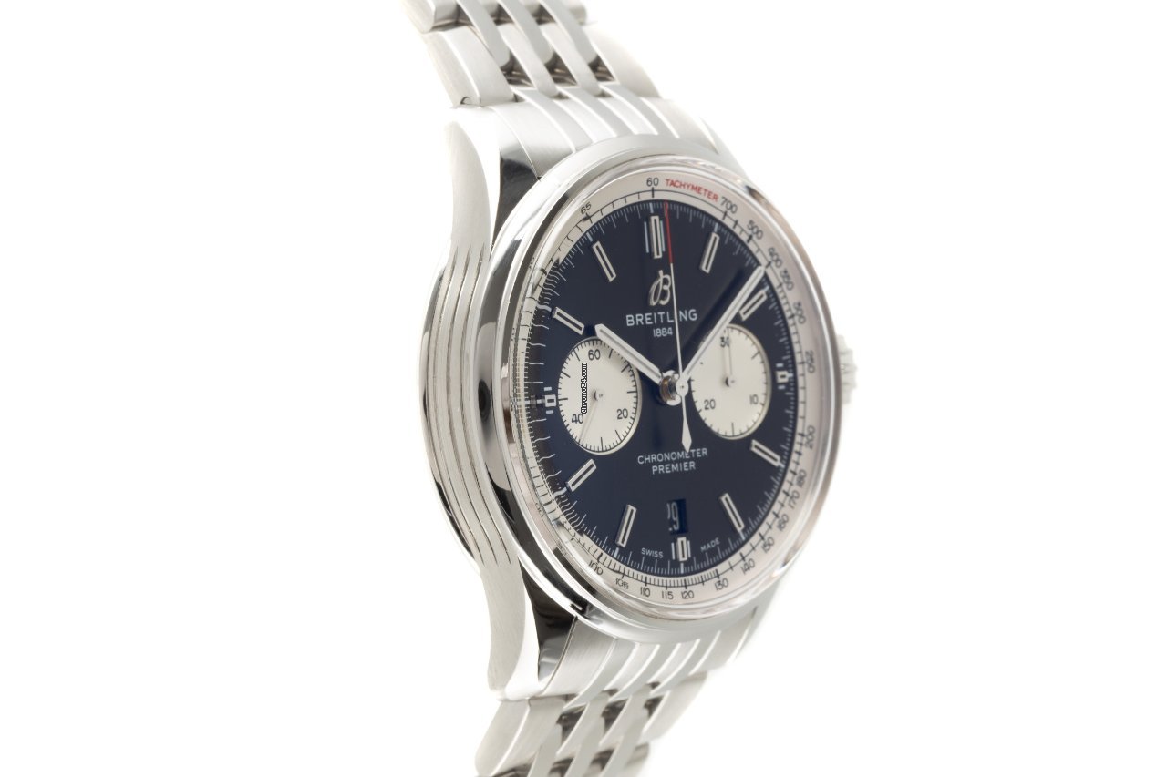 Breitling Mens watch Unisex Automatic Steel AB0118371B1A1 Replica 4