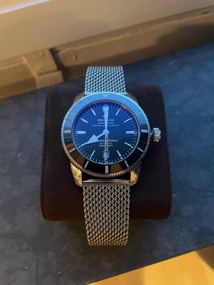 Breitling Superocean Heritage II 46 Mens watch Unisex Steel AB202012 BF74 267S Replica 4