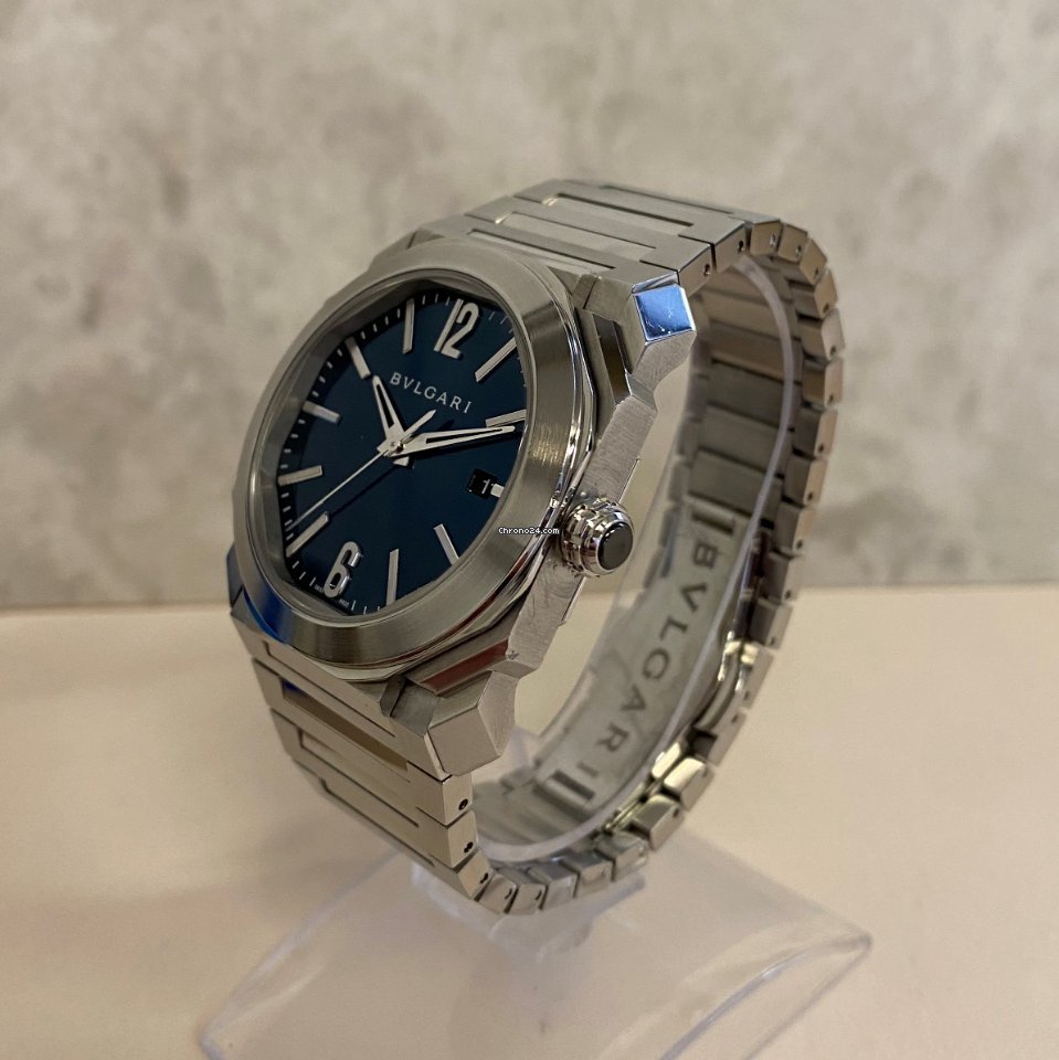 Bulgari Octo Mens watch Unisex Automatic Steel BGO38C3SSD 102105 Replica 4
