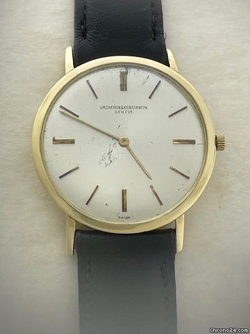 IMG_9081 Vacheron Constantin Patrimony Mens watch Unisex Manual winding Yellow gold 6115 Replica 4