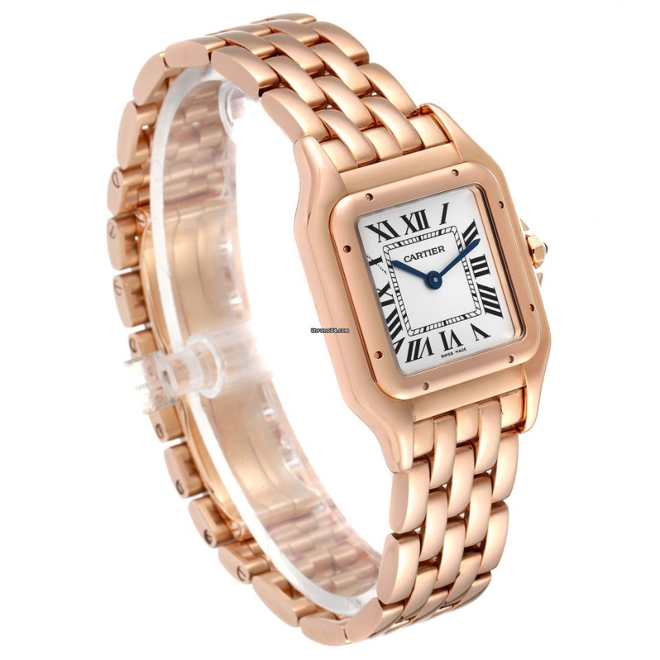 Cartier Panthere Womens watch Quartz Rose gold WGPN0007 Replica 4