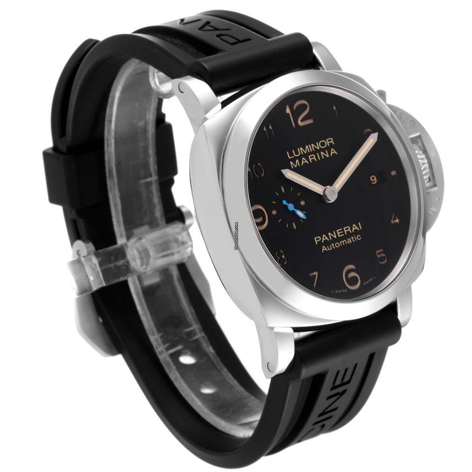 IMG_9081 Panerai Luminor Marina 1950 3 Days Automatic Mens watch Unisex Automatic Steel PAM01359 Replica 4