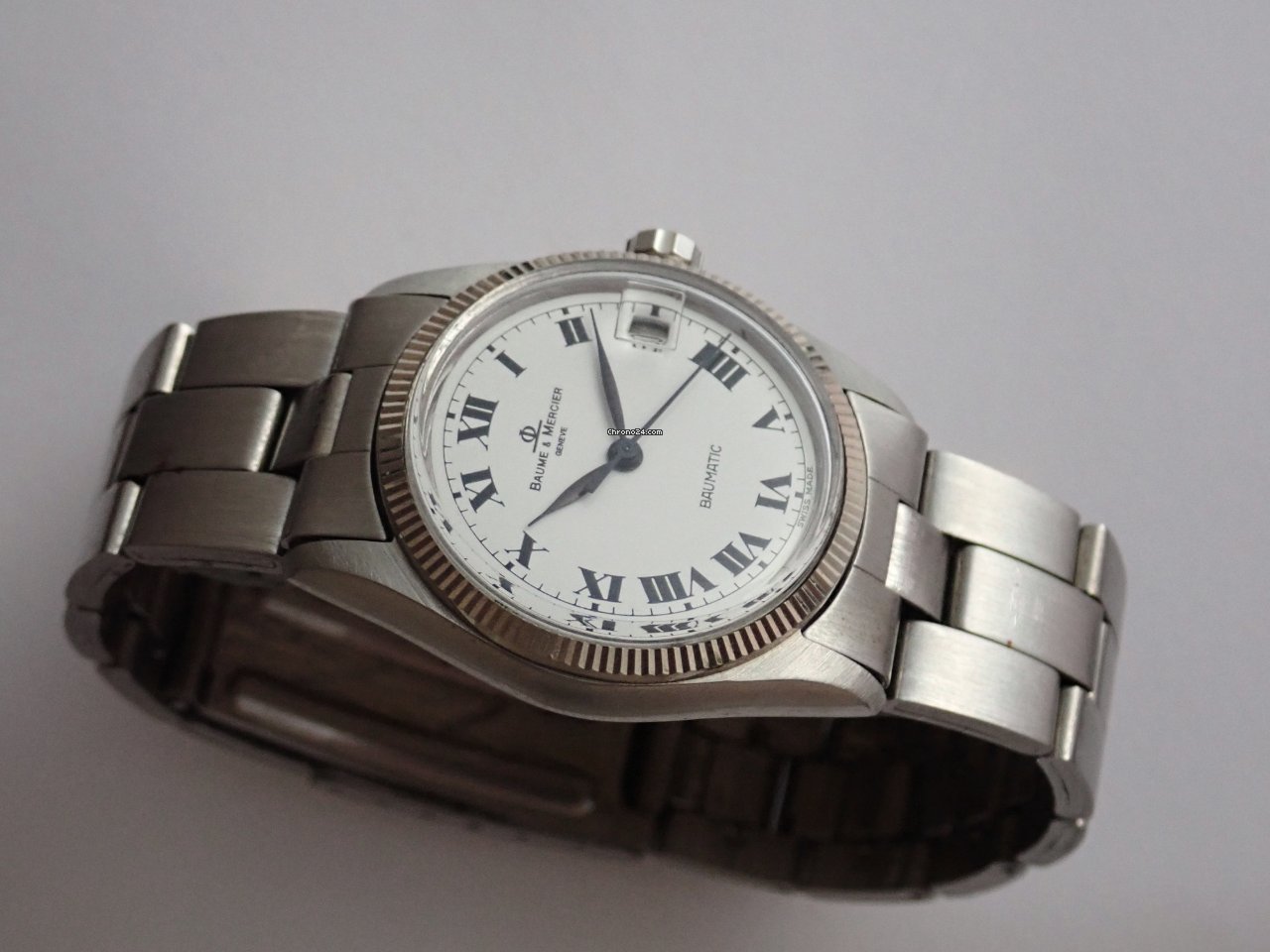 Baume & Mercier Mens watch Unisex Automatic Steel 719020 Replica 4
