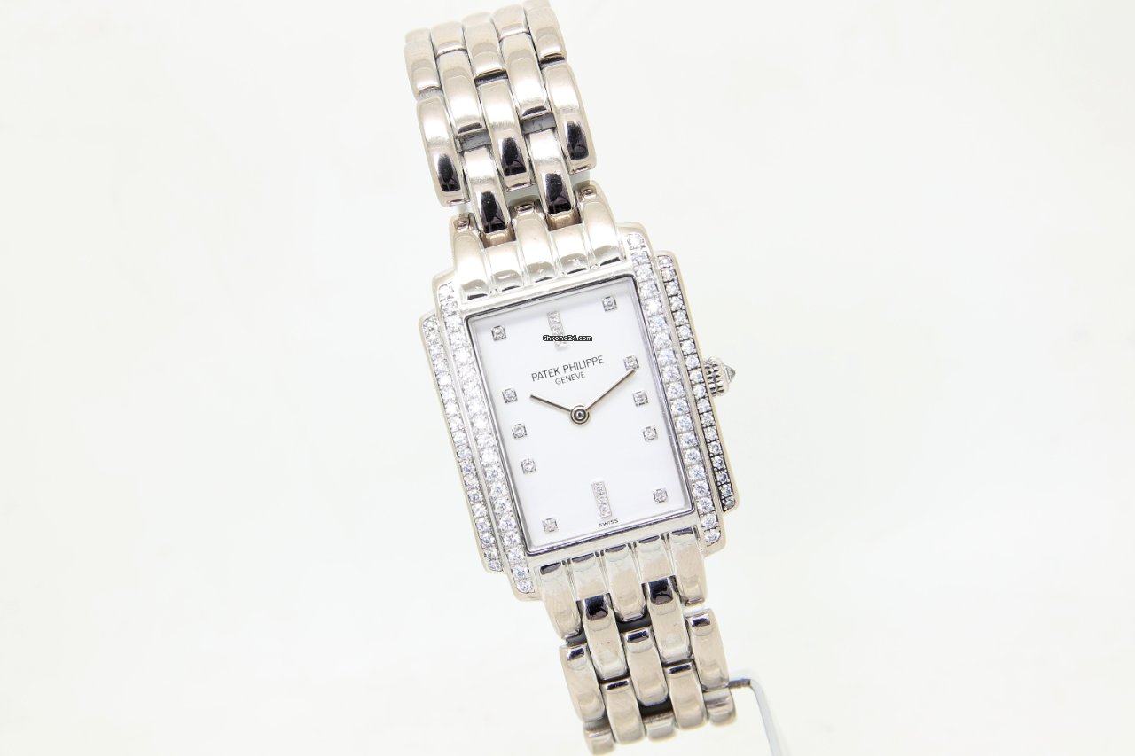 IMG_9081 Patek Philippe Womens watch White gold 4825 101G Replica 4