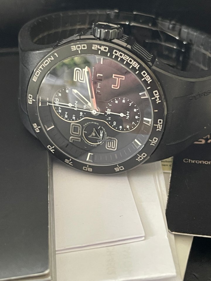 IMG_9081 Porsche Design Flat Six Mens watch Unisex P6341 Replica 4