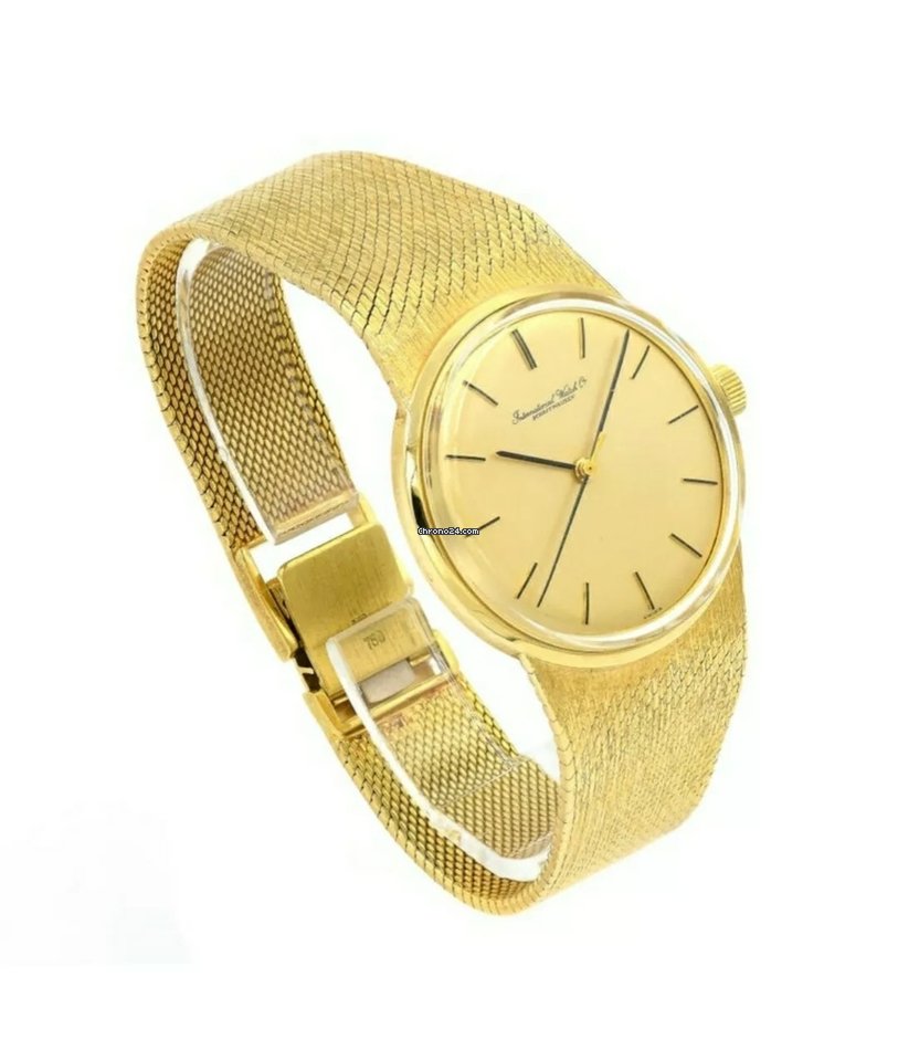 IMG_9081 IWC Mens watch Unisex Manual winding Yellow gold 2132325 Replica 4