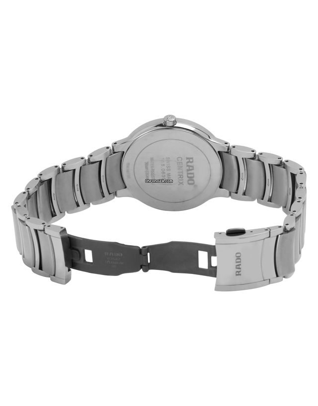 IMG_9081 Rado Centrix Mens watch Unisex Quartz Steel R30630713 Replica 4