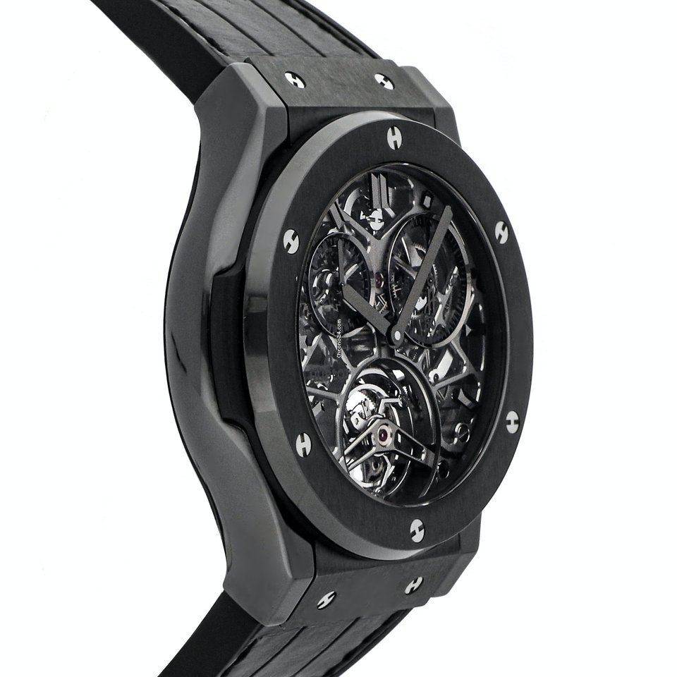 Hublot Classic Fusion 45, 42, 38, 33 mm Mens watch Unisex Manual winding Ceramic 506.CM.0140.LR Replica 4