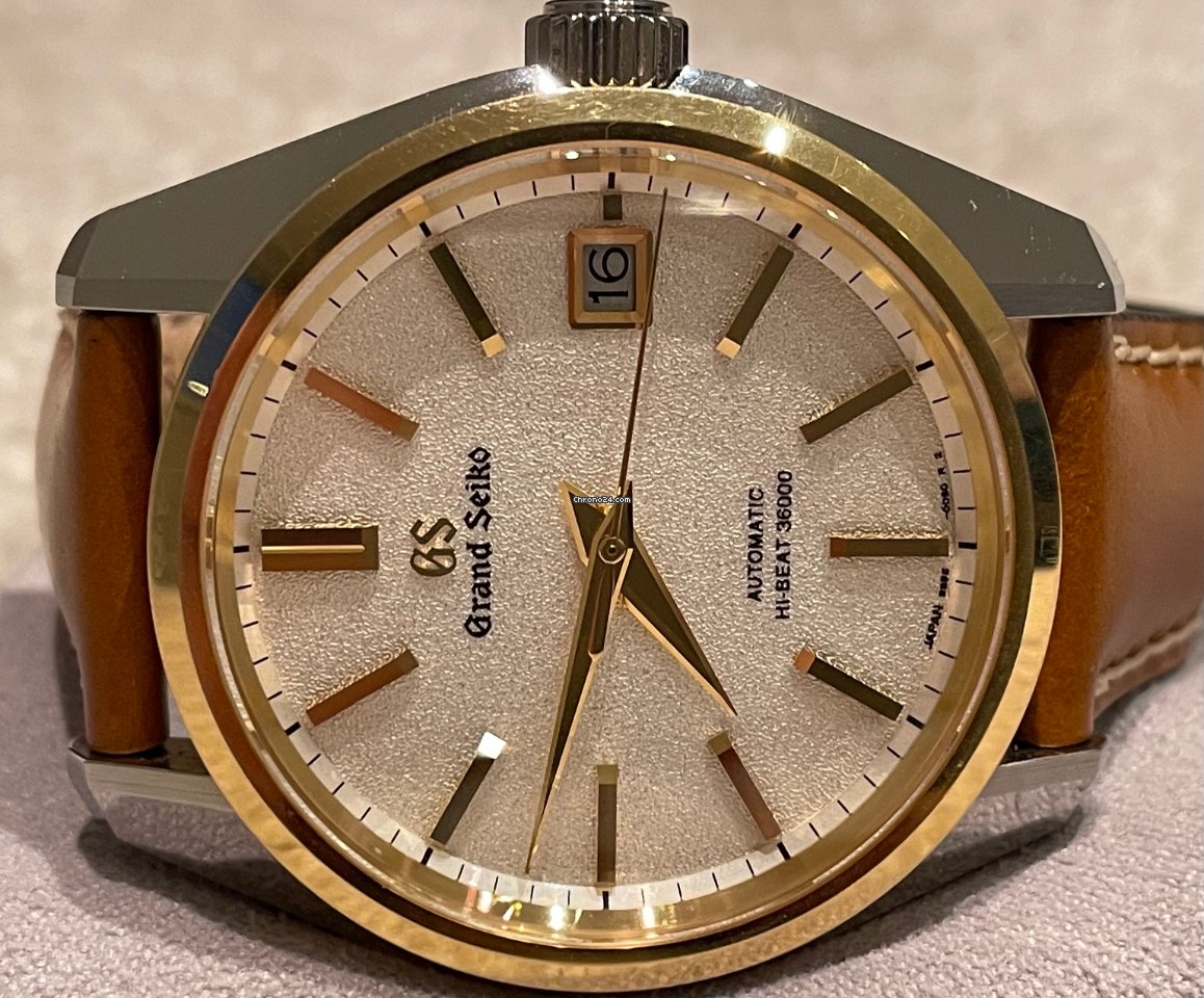 IMG_9081 Seiko Grand Seiko Mens watch Unisex Automatic Gold Steel SBGH252 Replica 4