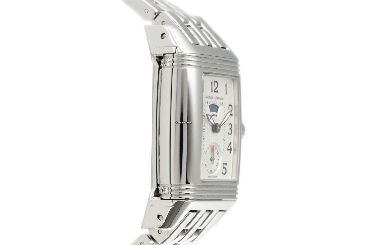 Jaeger-LeCoultre Reverso Lady Womens watch Manual winding Steel 296.8.74 Replica 4