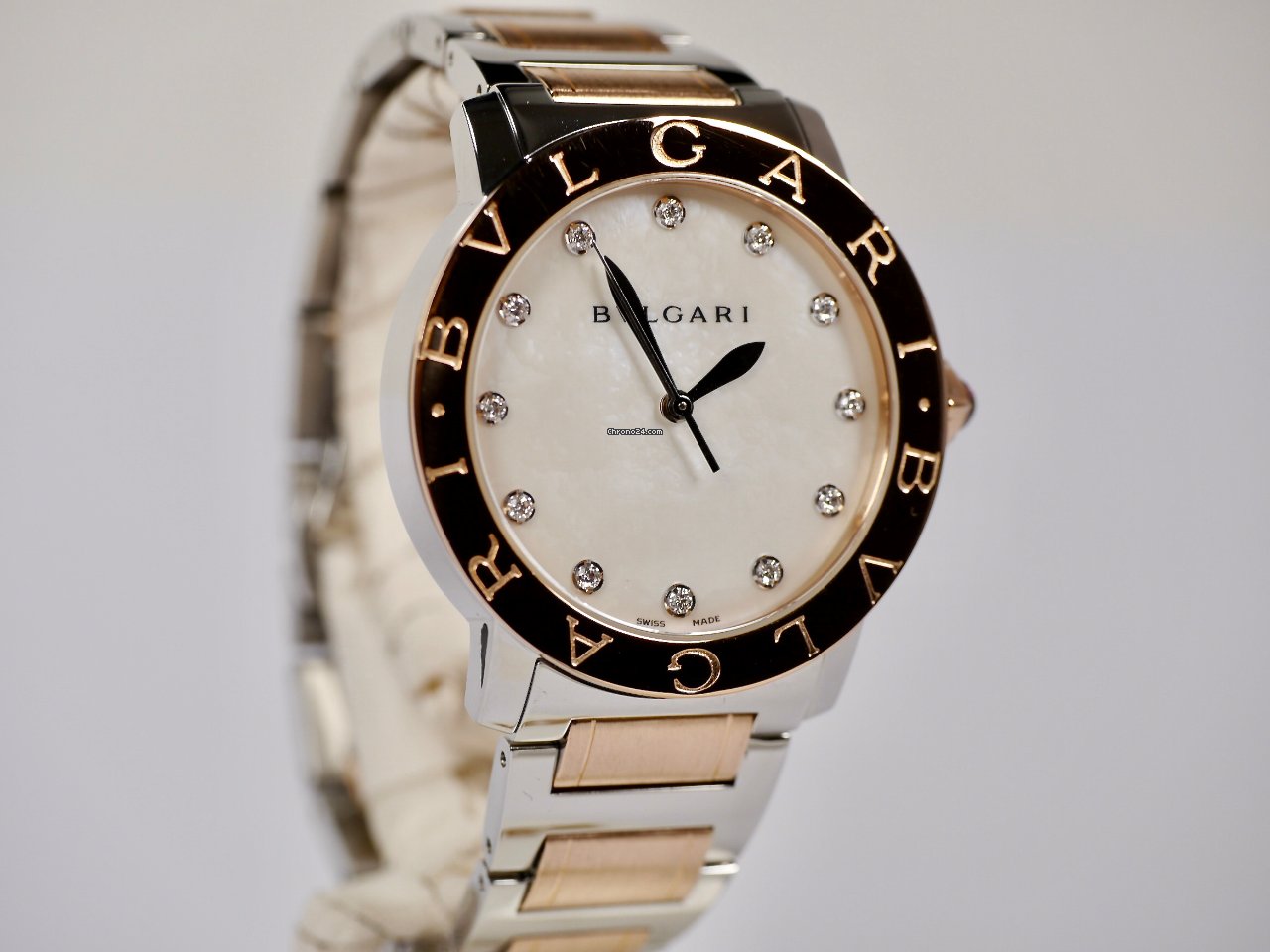 Bulgari Bulgari Womens watch Automatic Gold Steel BBL37WSPG 12 Replica 4