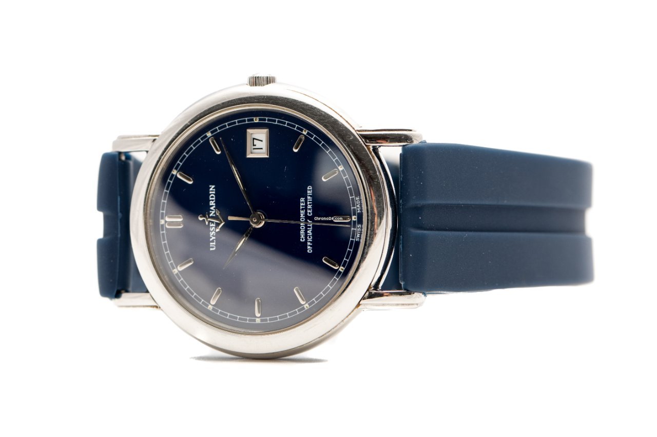 Ulysse Nardin San Marco Mens watch Unisex Automatic Steel 133-77 Replica 4