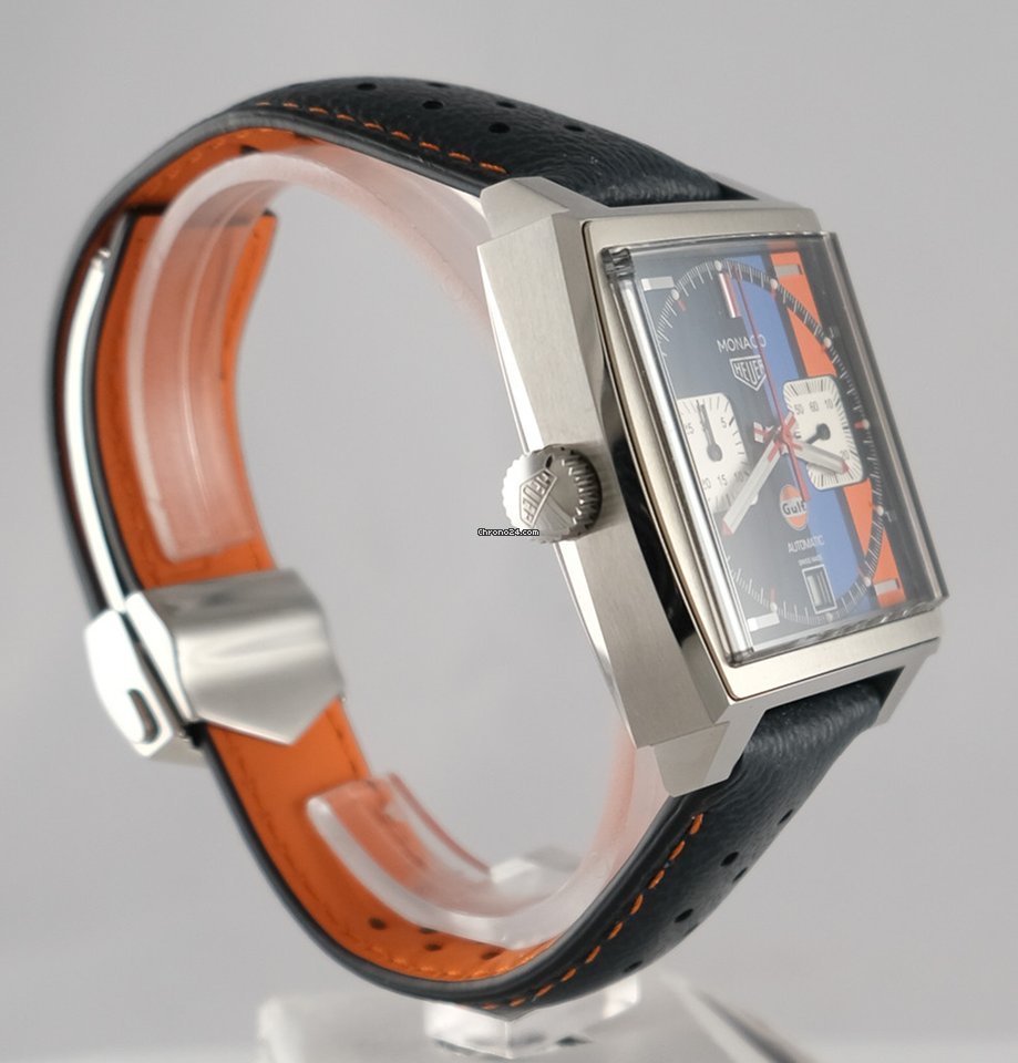 IMG_9081 TAG Heuer Monaco Mens watch Unisex Automatic Steel CAW 211R Replica 4