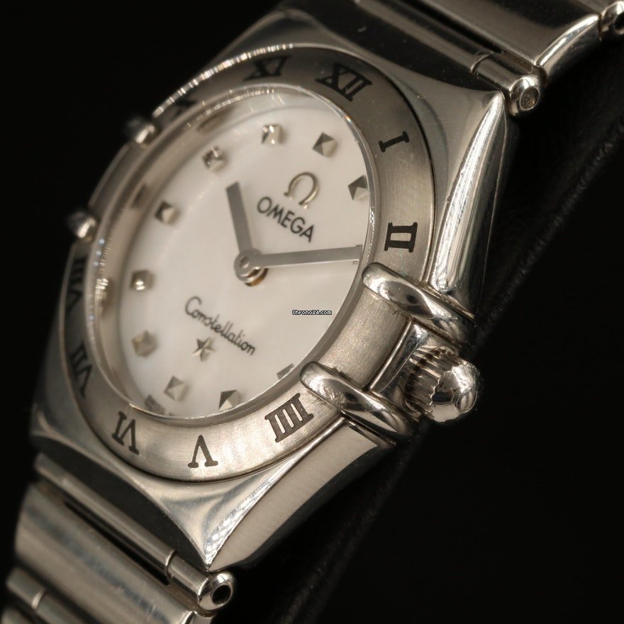 IMG_9081 Omega Constellation Womens watch Quartz Steel 1561.171.00 Replica 4