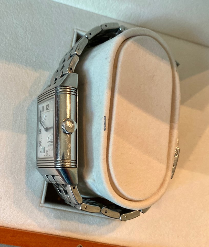 Jaeger-LeCoultre Reverso Grande Date Mens watch Unisex Manual winding Steel Q3008120 Replica 4