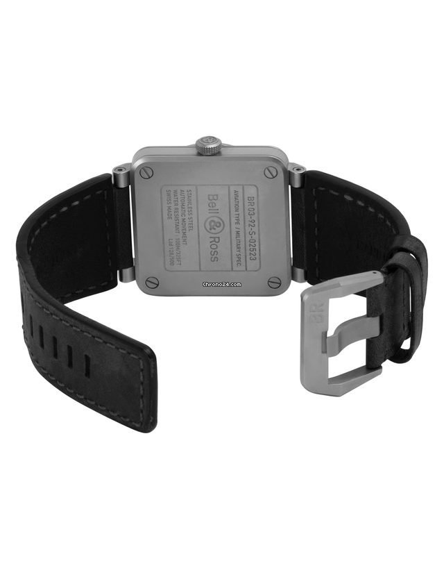 IMG_9081 Bell & Ross BR 03-92 Steel Mens watch Unisex Automatic Steel BR0392-GR-ST SCA Replica 4