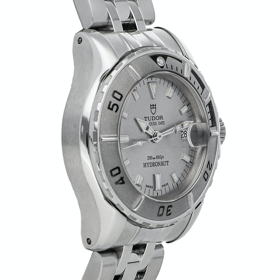 Tudor Hydronaut Womens watch Automatic Steel 99090P SLV IX BRC Replica 4