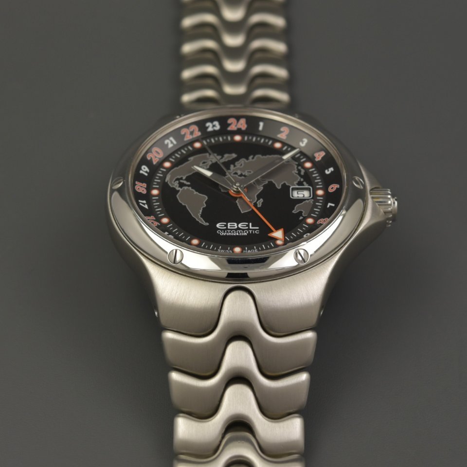 IMG_9081 Ebel Sportwave Mens watch Unisex Automatic Steel E9123K51 Replica 4
