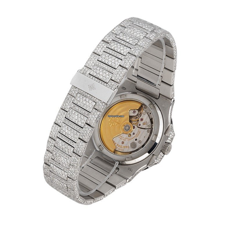 IMG_9081 Patek Philippe Nautilus Mens watch Unisex Automatic White gold 5711G Replica 4