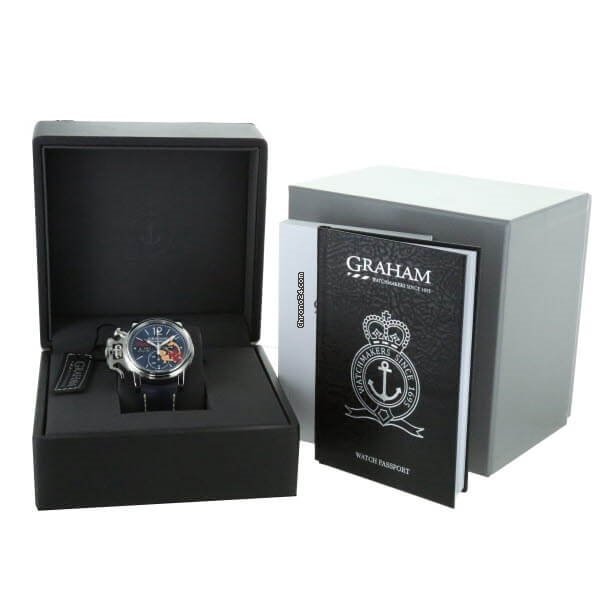 Graham Chronofighter Mens watch Unisex Automatic Steel 2CVAS.U11A Replica 4