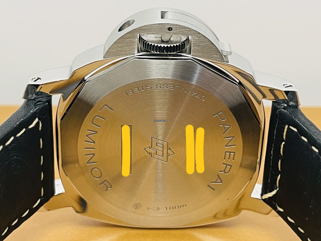 Panerai Special Editions Mens watch Unisex Manual winding Steel PAM 01084 Replica 4