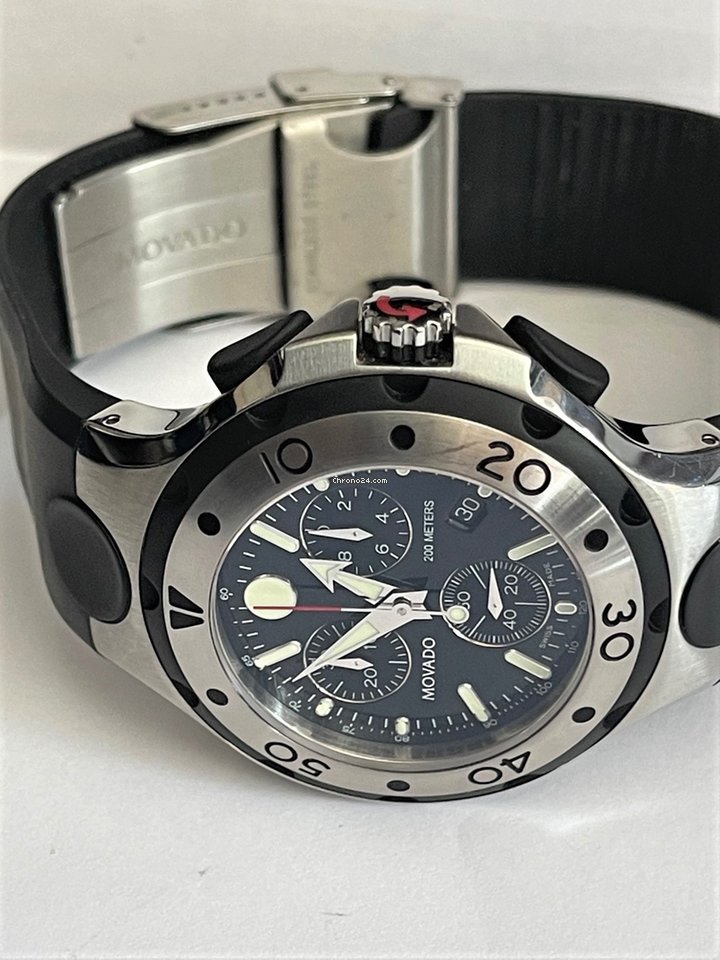 IMG_9081 Movado Series 800 Mens watch Unisex Quartz Steel 2600096 Replica 4