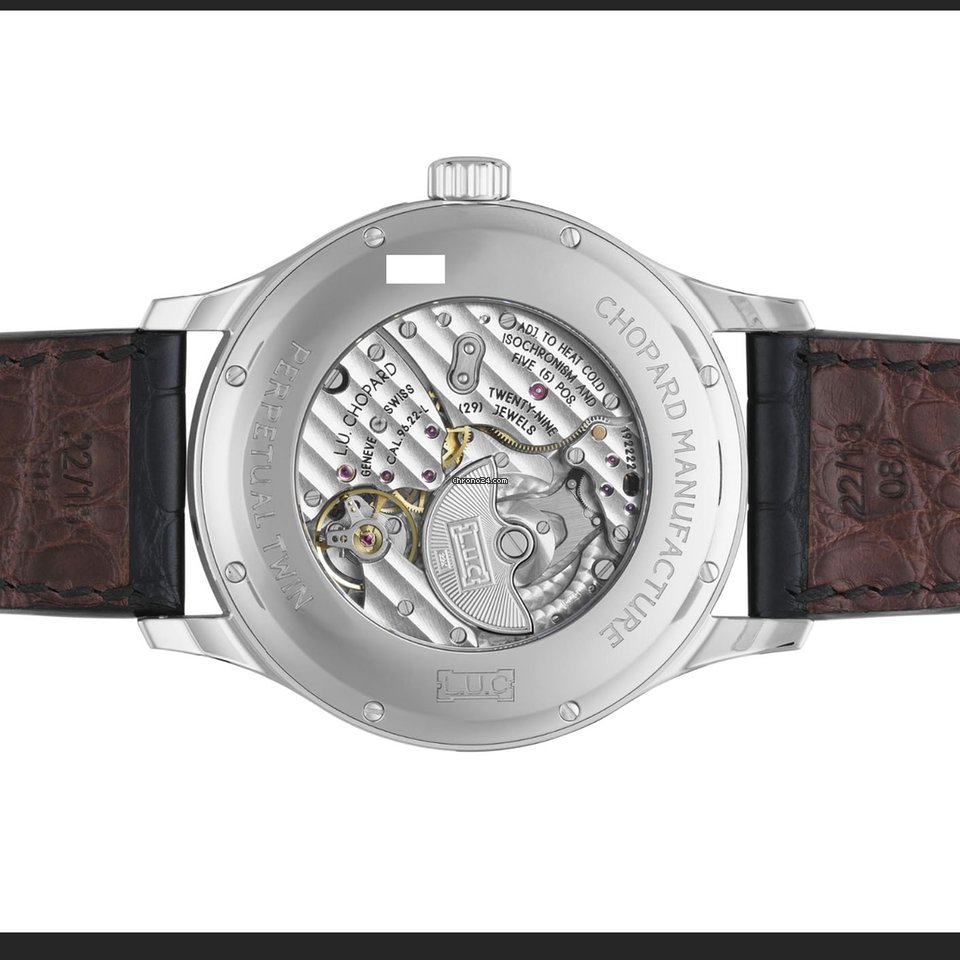 IMG_9081 Chopard L.U.C Mens watch Unisex Automatic Steel 168561-3001 Replica 4