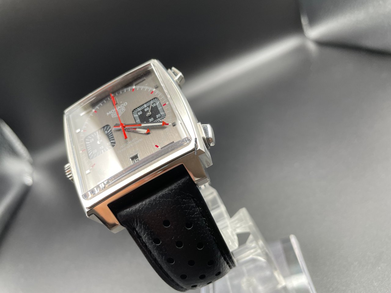 IMG_9081 TAG Heuer Monaco Calibre 11 Mens watch Unisex Automatic Steel CAW211B.FC6241 Replica 4
