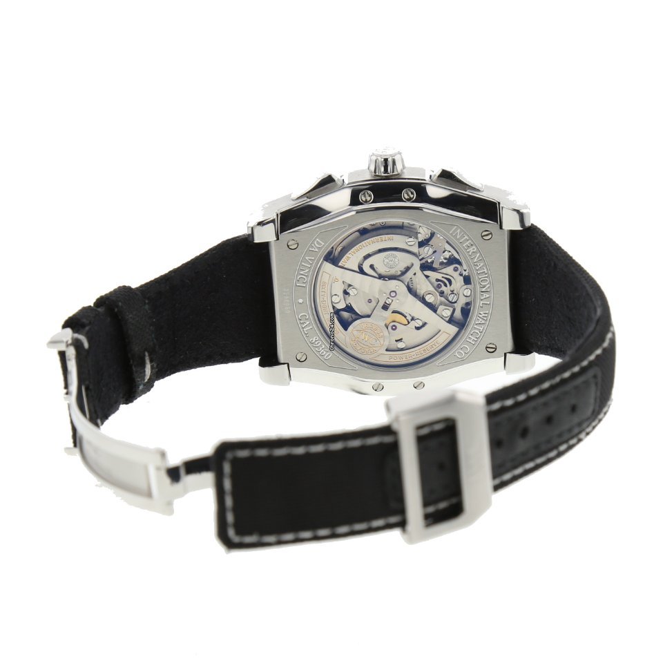 IWC Da Vinci Chronograph Mens watch Unisex Automatic Steel IW376410 Replica 4